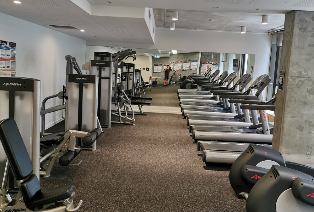 QUT Graduate William Wu gym